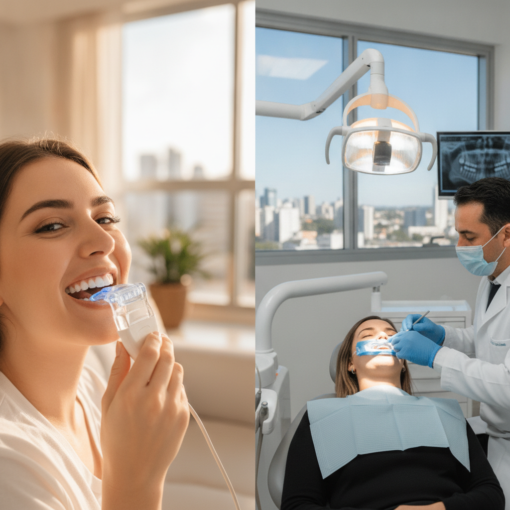 Clareamento Dental Caseiro ou no Consultório em Goiânia