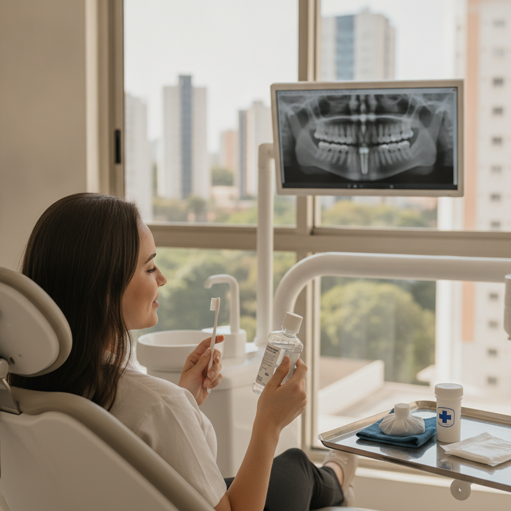 Dicas de Cuidados Após Implante Dentário em Goiânia