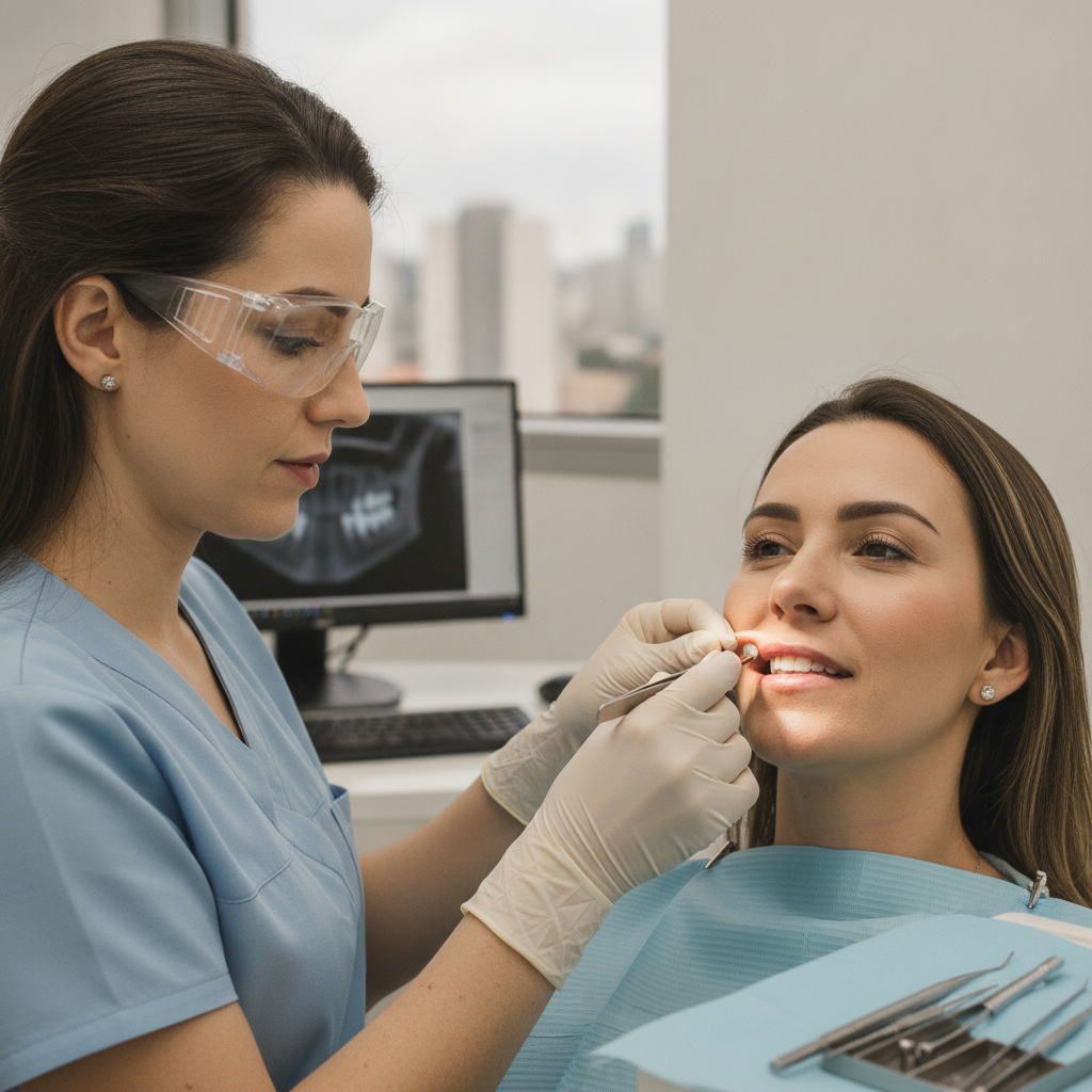 Lente de Contato Dental Dói para Colocar em Goiânia?