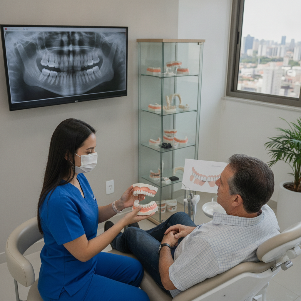 Prótese Dentária em Goiânia: Tipos e Indicações