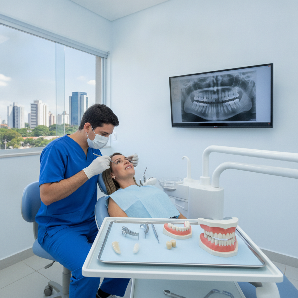 Prótese Dentária em Goiânia: Tipos e Indicações